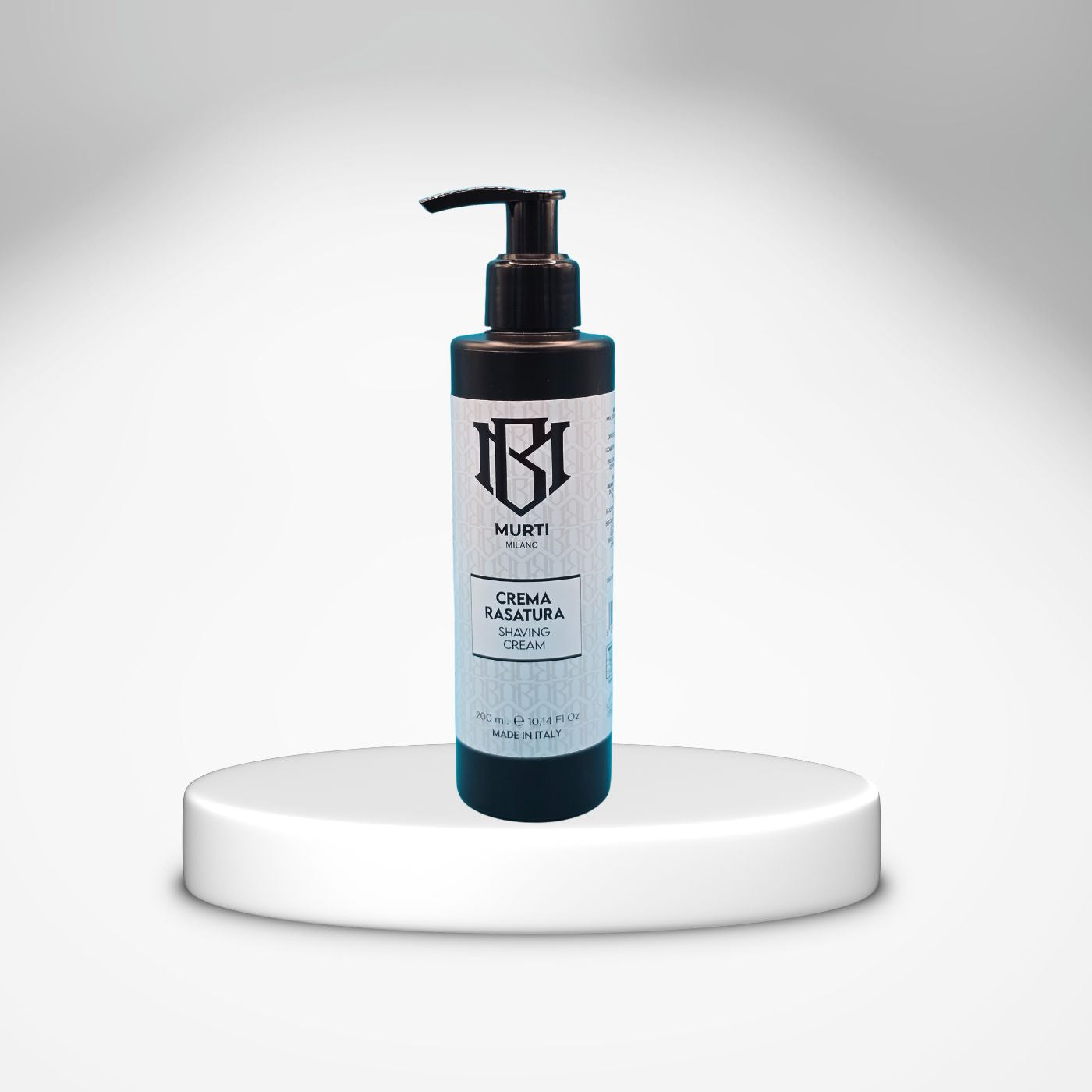 GEL RASATURA 200 ML| Gel da Barba Trasparente con Mentolo e Pantenolo – Murti